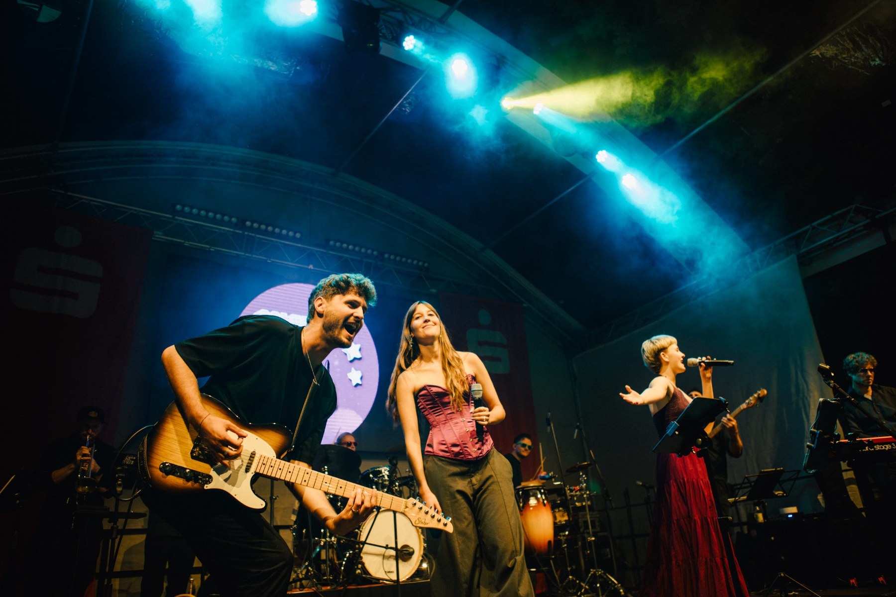 Saturday Funk Fever live auf der Bühne